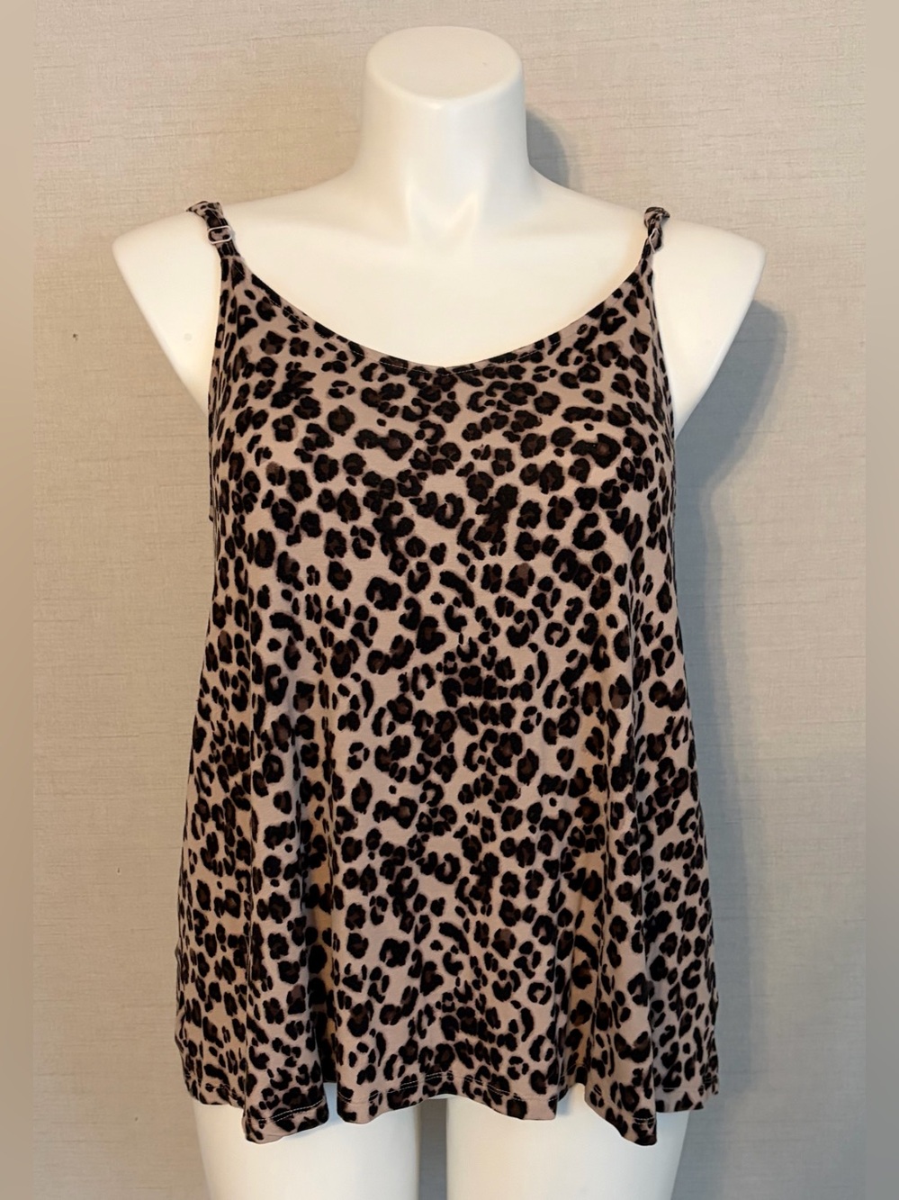Plus size 0(X) Torrid Leopard Print Tank Top
